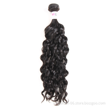 MEGALOOK Wholesale High Quality 10A Eurasian Water Wave Virgin Human Hair Extension Vendors